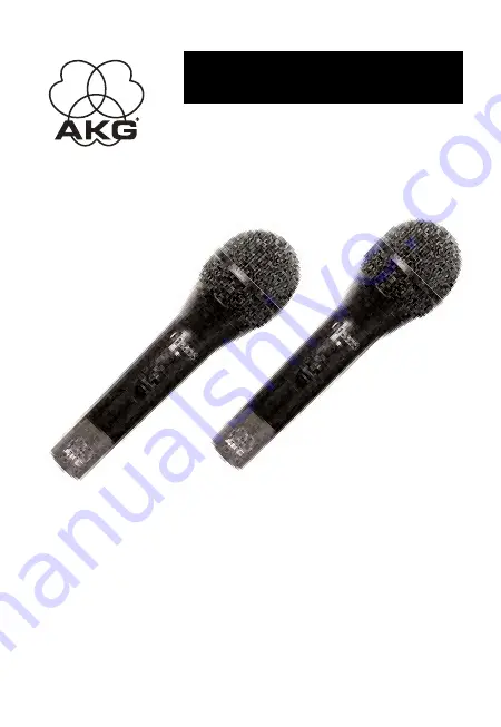 AKG Emotion D 880 User Instructions Download Page 1