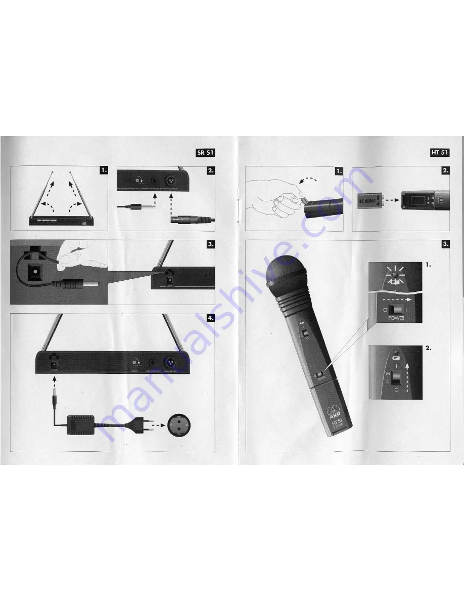 AKG HT 51 Manual Download Page 11