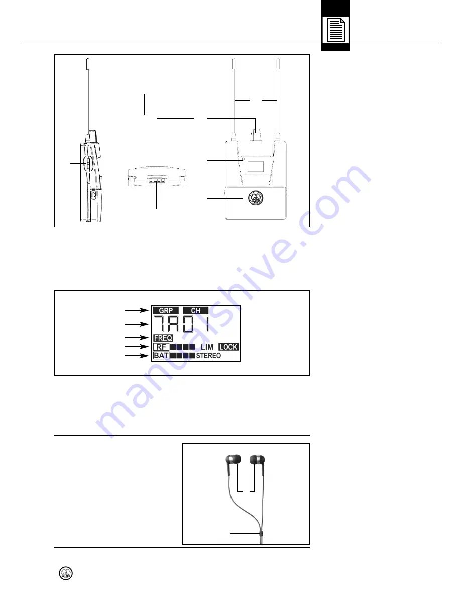 AKG IVM 4500 User Instructions Download Page 9