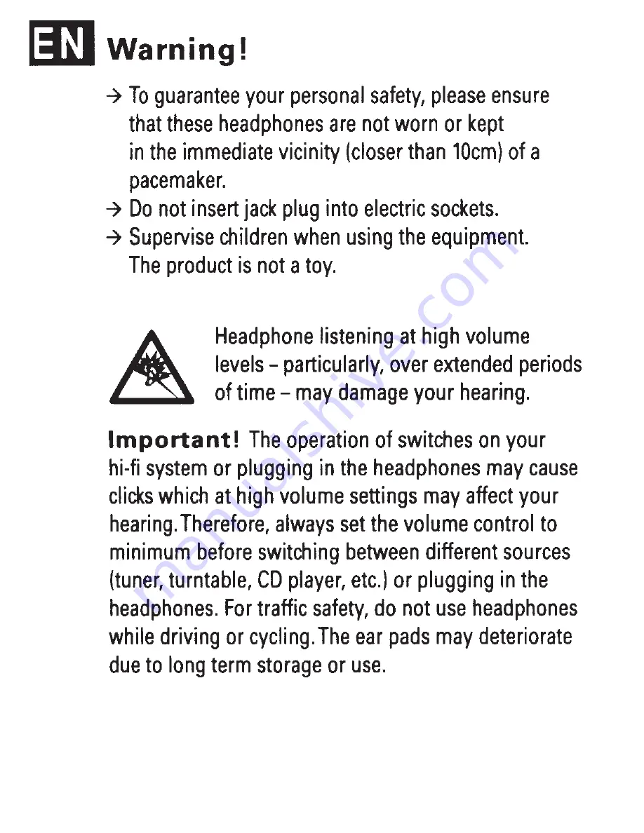 AKG K830 BT Owner'S Manual Download Page 6