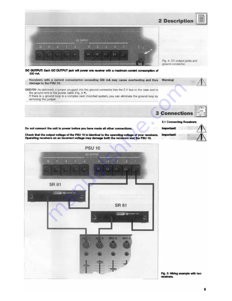 AKG PSU 10 Manual Download Page 9