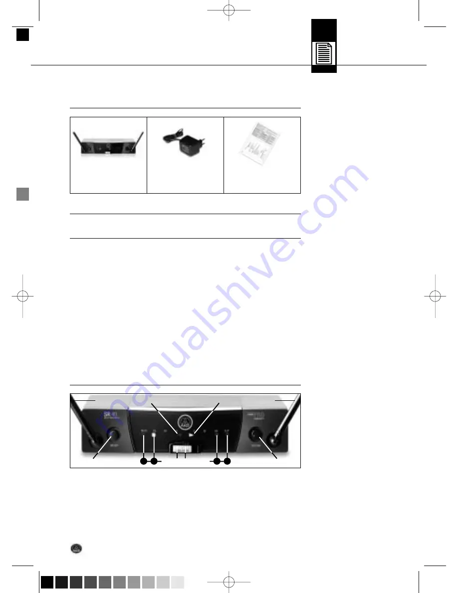 AKG SR 40 FLEXX User Instructions Download Page 5