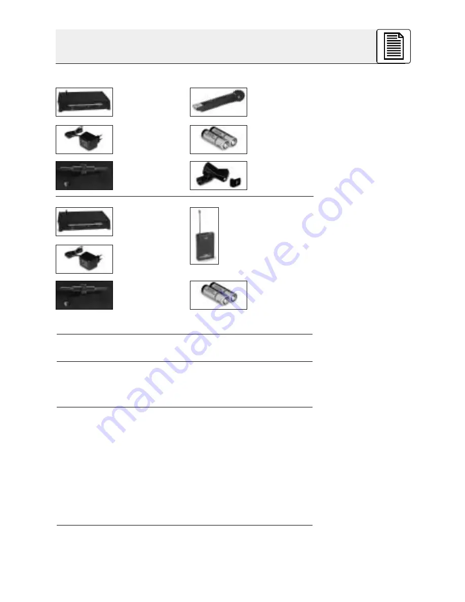 AKG WMS 40 SINGLE/DUAL User Instructions Download Page 4