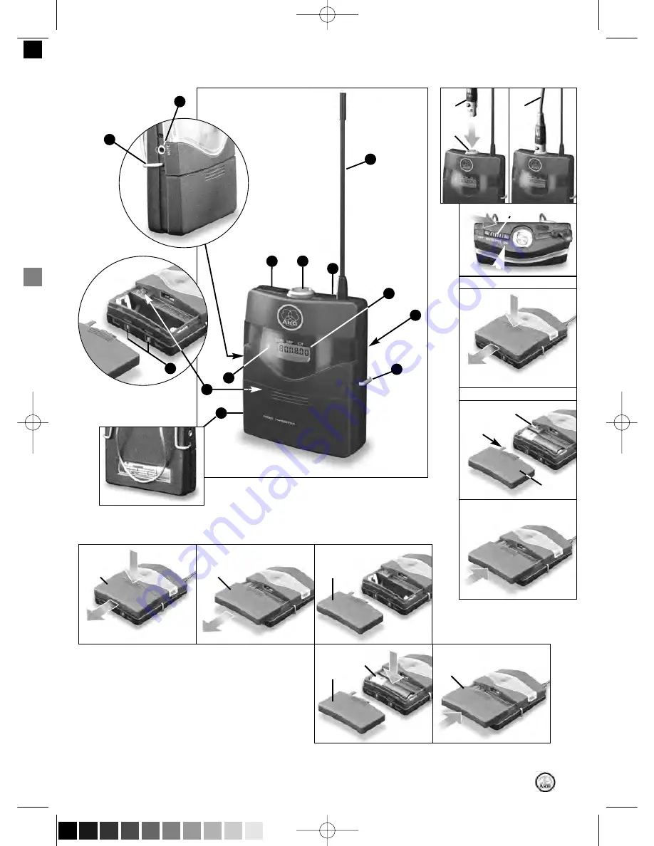 AKG WMS 470 - SERVICE User Instructions Download Page 4