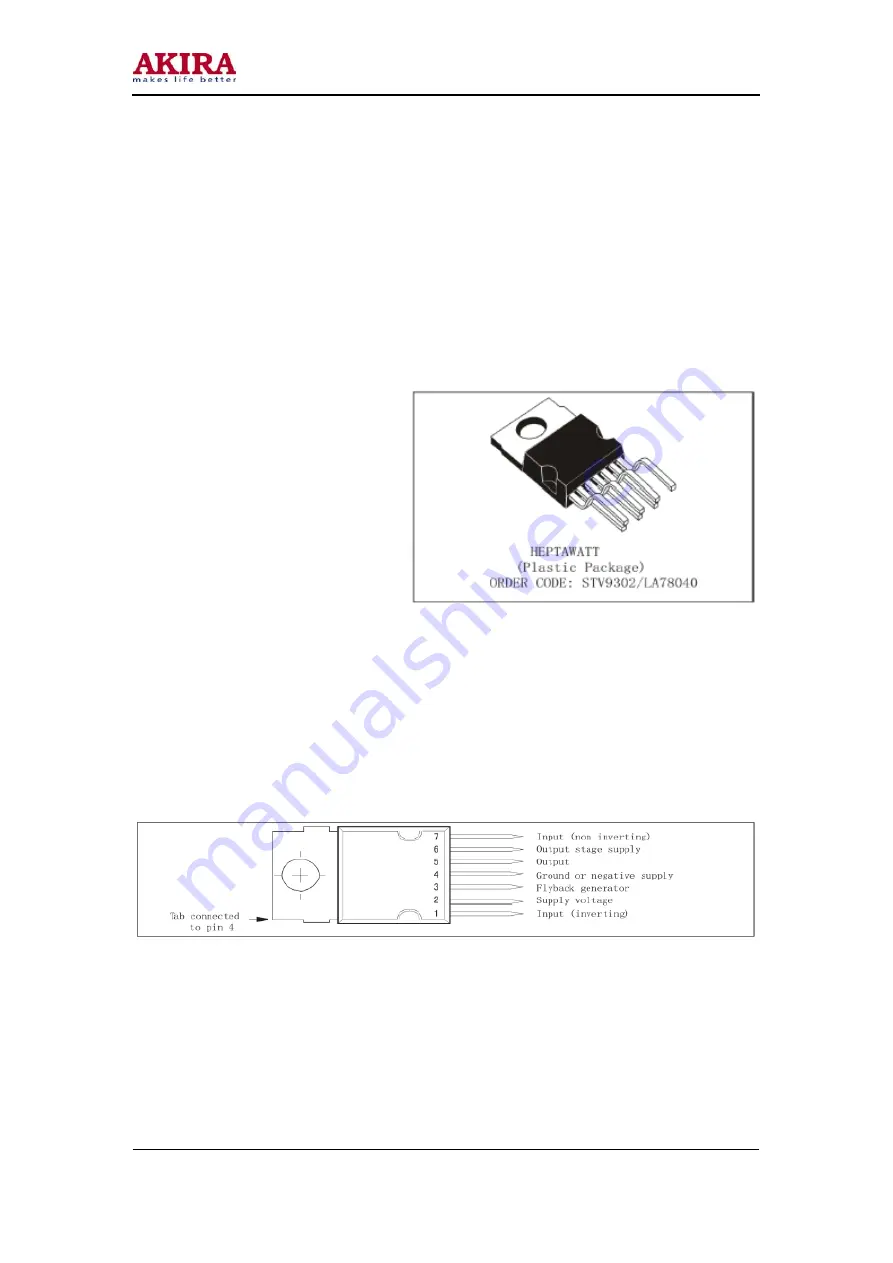 akira 14LA/ANZ Service Manual Download Page 28