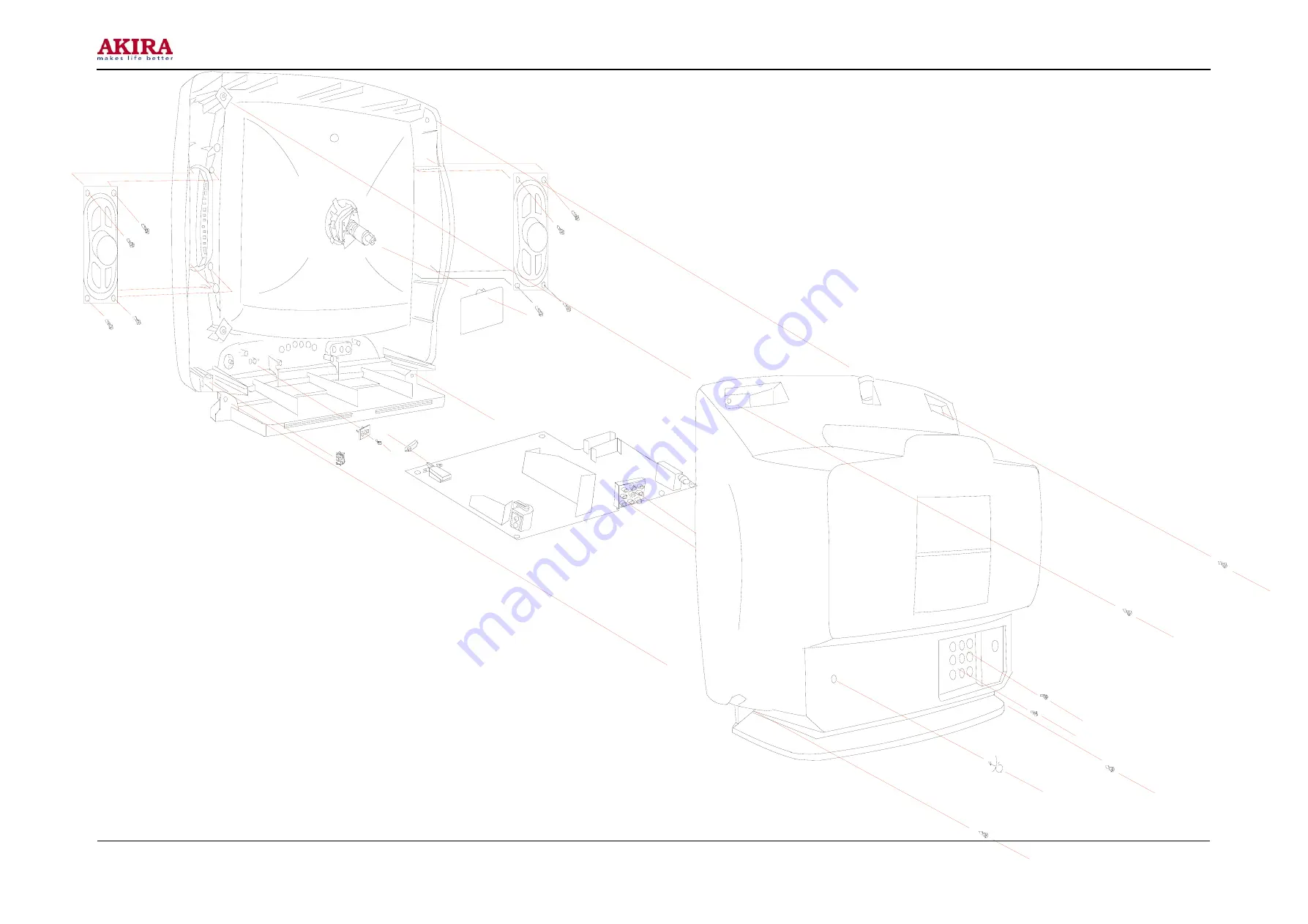 akira 14LA/ANZ Service Manual Download Page 61