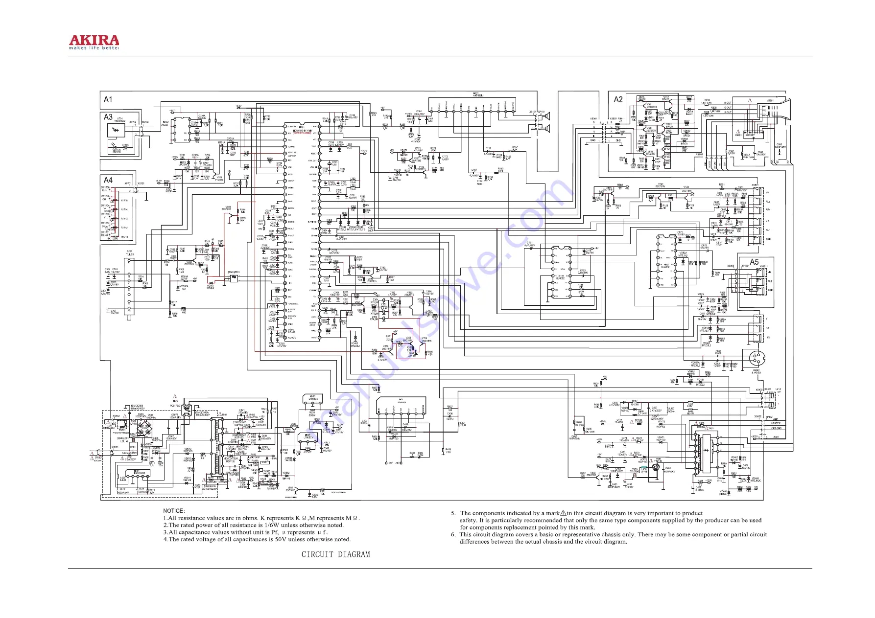 akira 14THS3/CE Service Manual Download Page 64