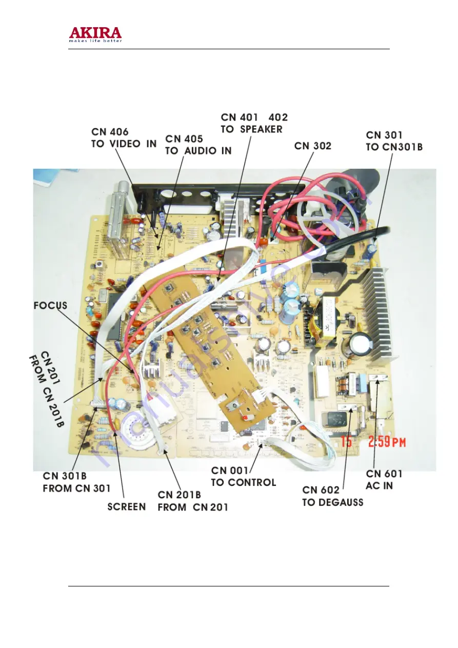 akira 21SWP1/CE Service Manual Download Page 12