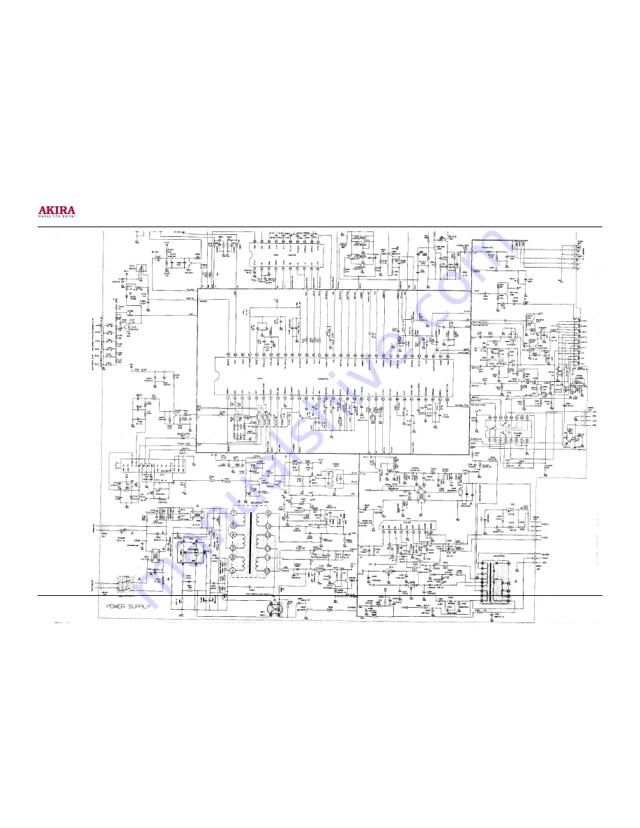 akira CT-14XA9A Service Manual Download Page 67