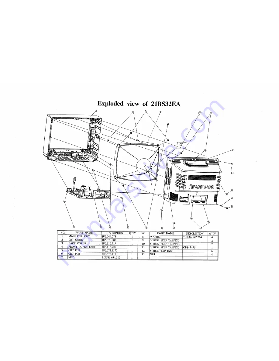 akira CT-14XJ9N Service Manual Download Page 49