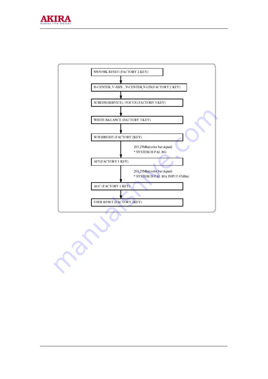 akira CT-21FD9 Series Service Manual Download Page 28