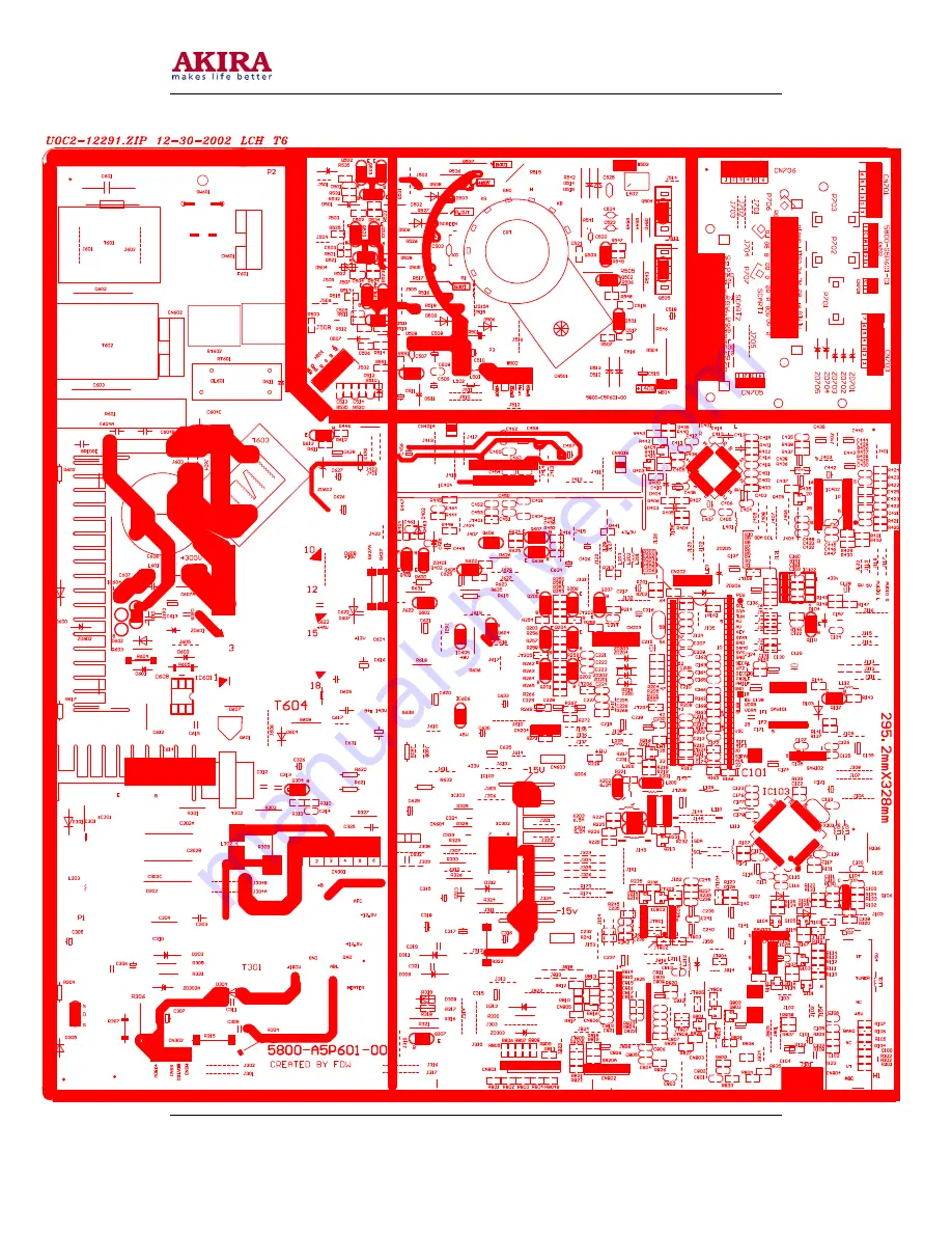 akira CT-29TP9An Service Manual Download Page 19