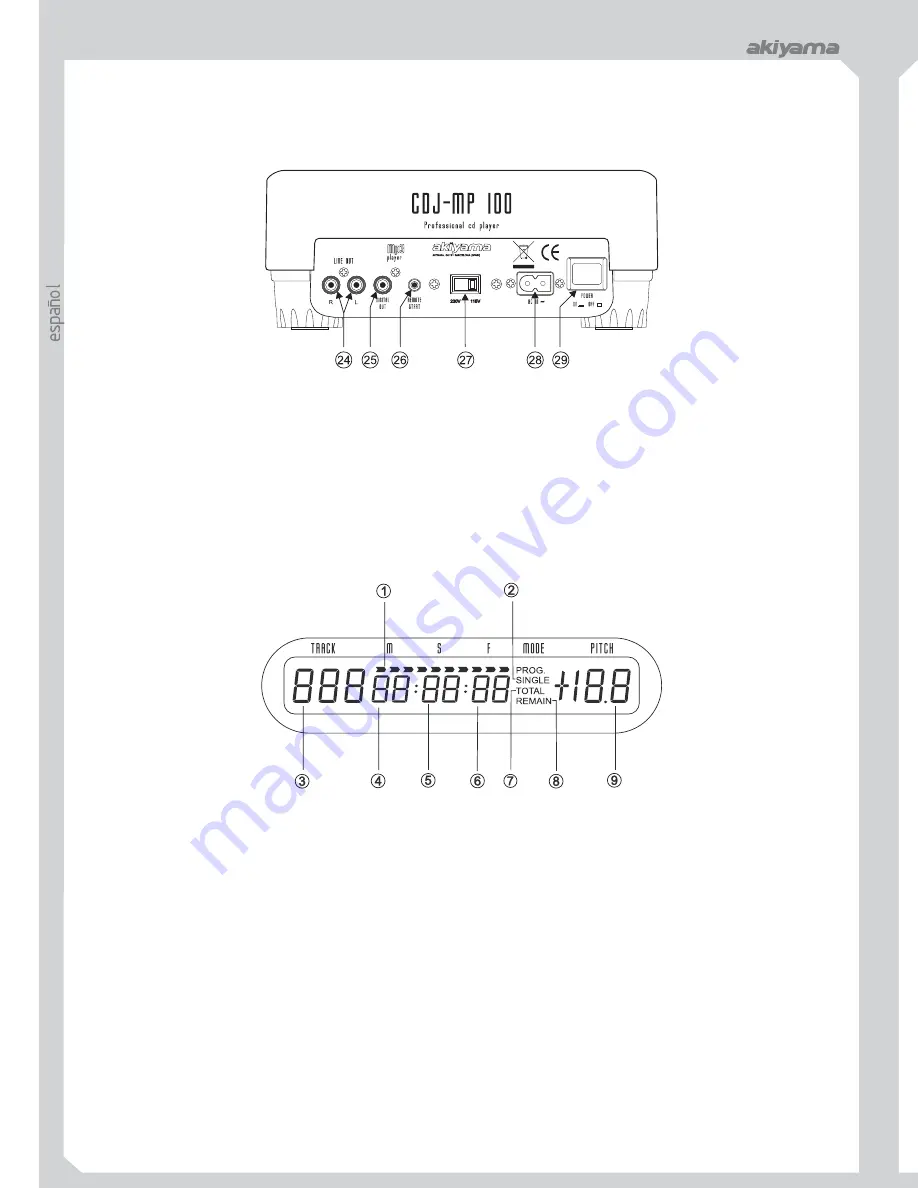 Akiyama CDJ-MP100 Instruction Manual Download Page 10