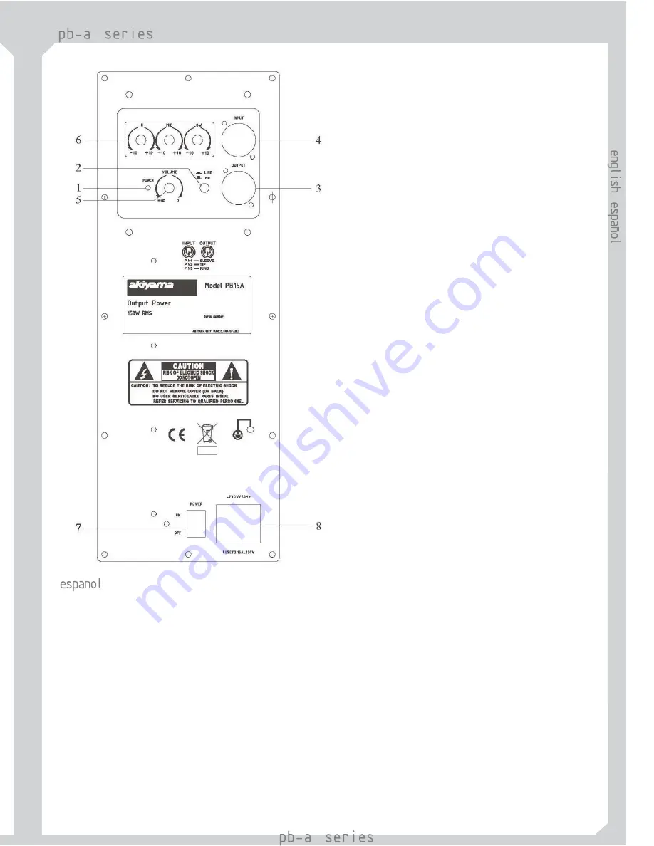 Akiyama PB-12A Instruction Manual Download Page 5