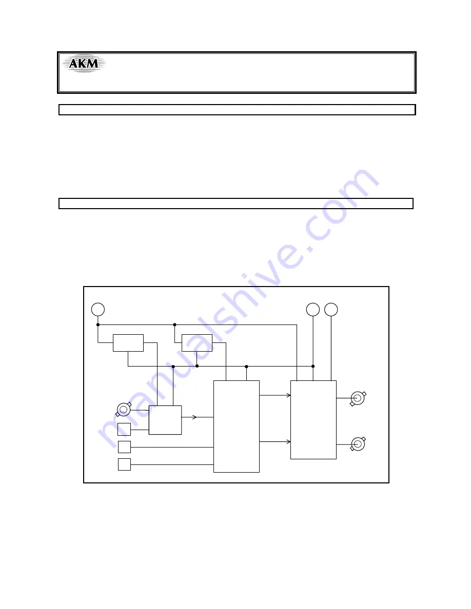 AKM AKD4385-SC Instruction Manual Download Page 1