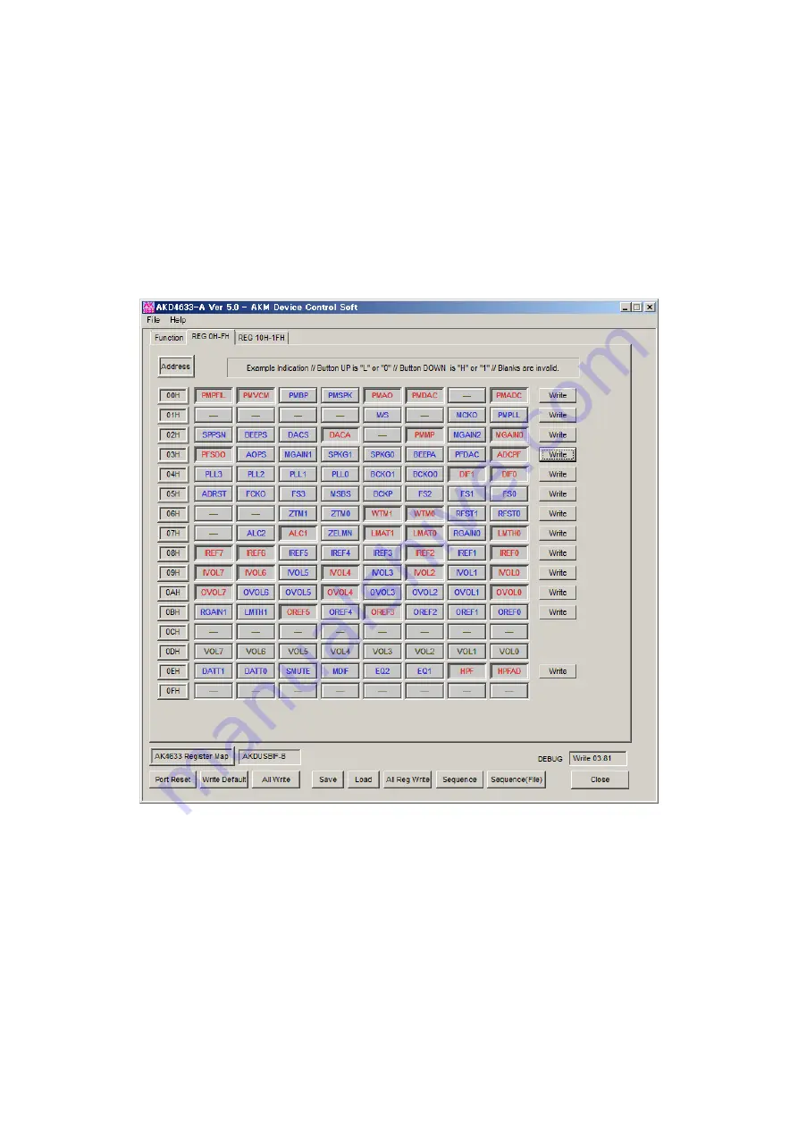 AKM AKD4633-A Manual Download Page 25