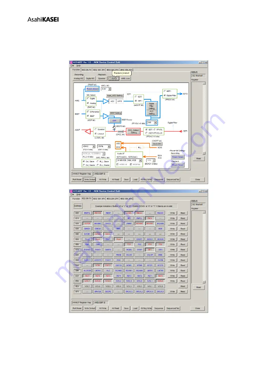 AKM AKD4637-B Manual Download Page 18