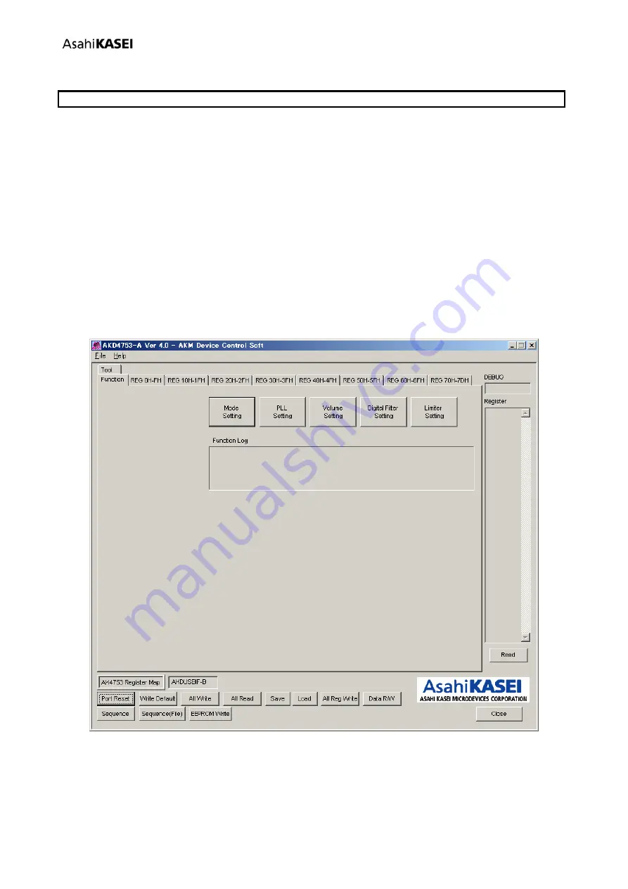 AKM AKD4753-A Manual Download Page 12