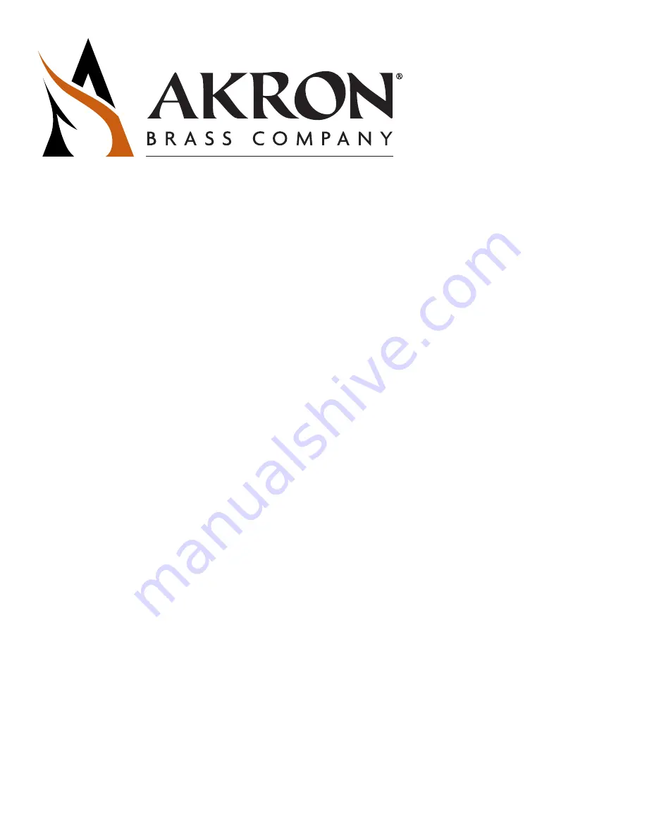 Akron Brass SEVERE DUTY 3491 Скачать руководство пользователя страница 3