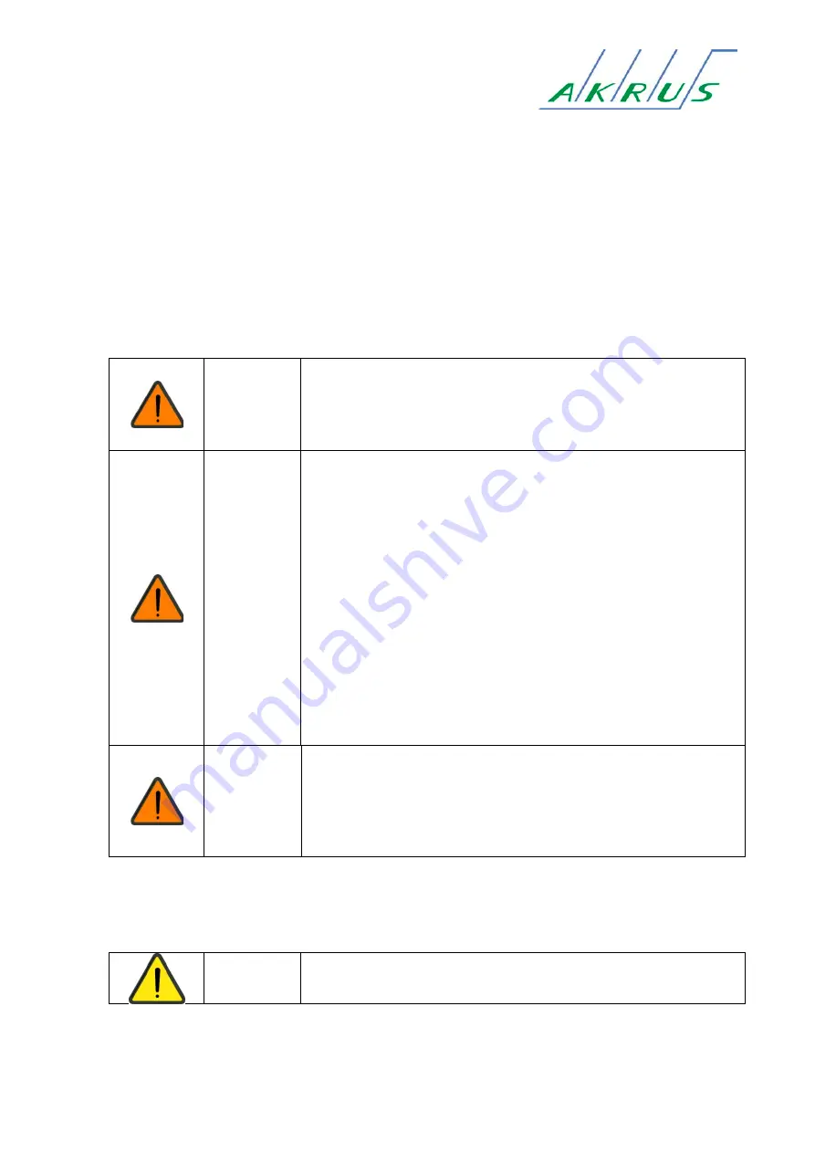 AKRUS ak 5003M User Manual Download Page 18