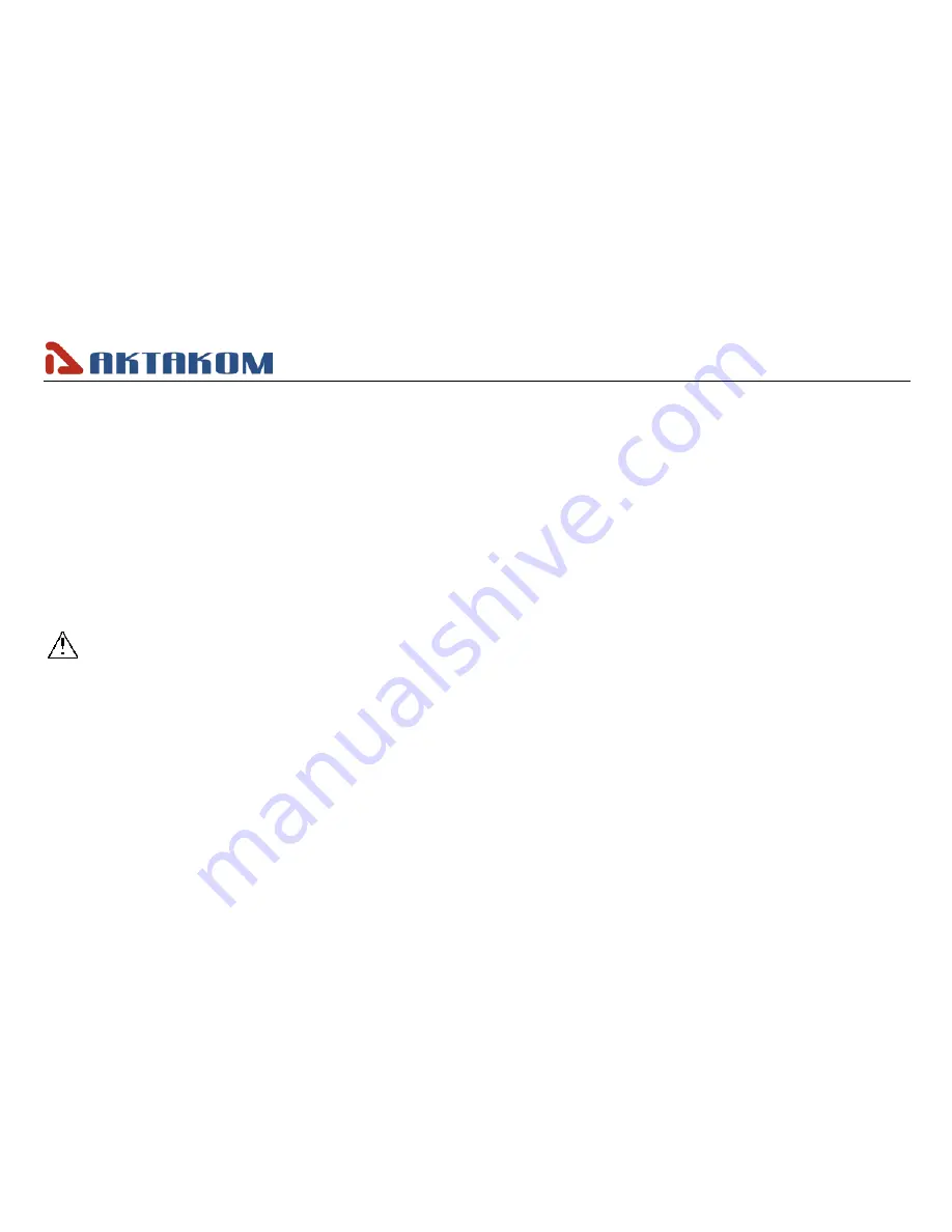 Aktakom ??M-1130 User Manual Download Page 4