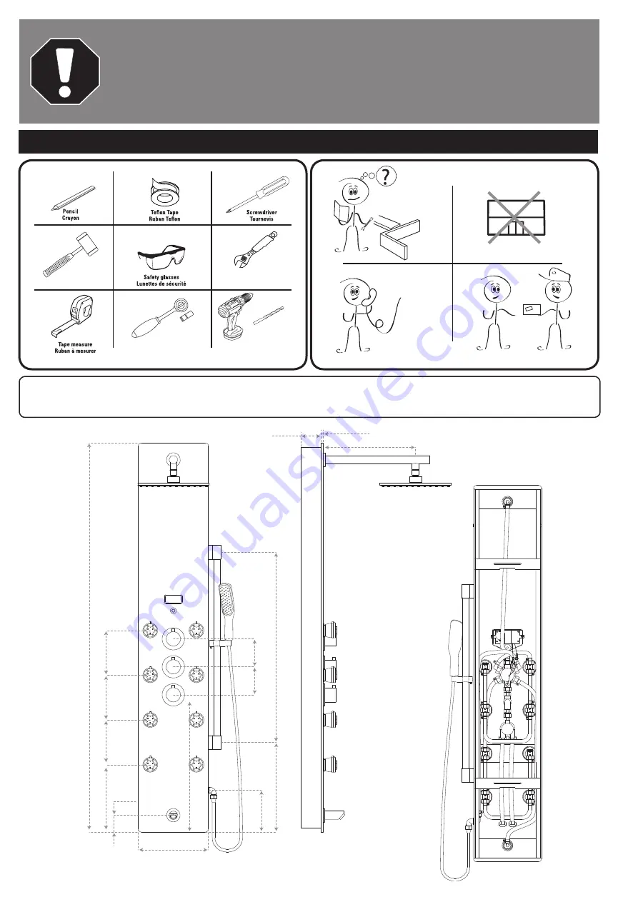 Akuaplus TECH SP M9960 Скачать руководство пользователя страница 2