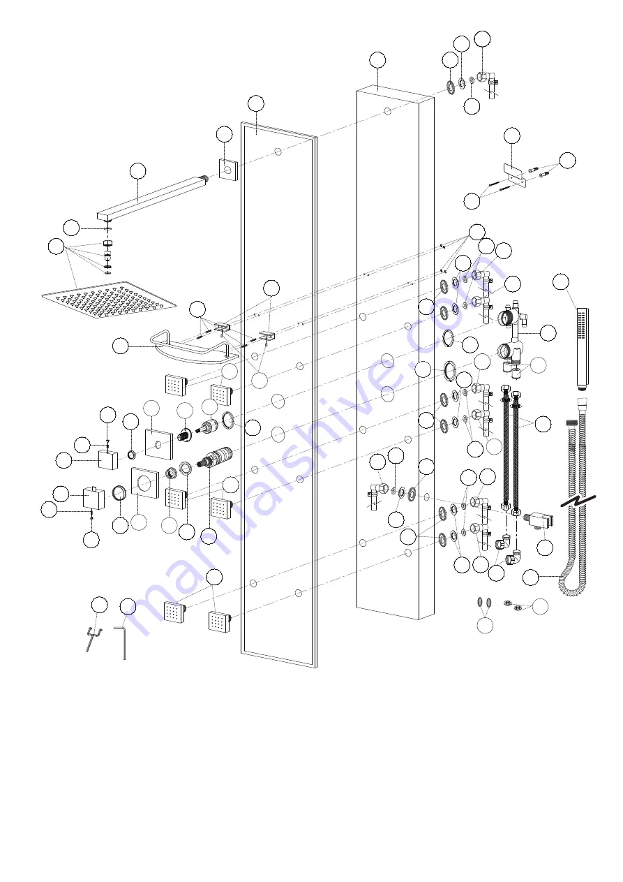 Akuaplus ZARA SPM 9662BL User Manual Download Page 3