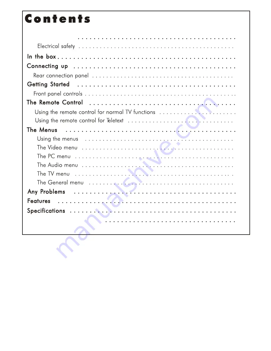 Akura AT 1503L CD User Manual Download Page 3