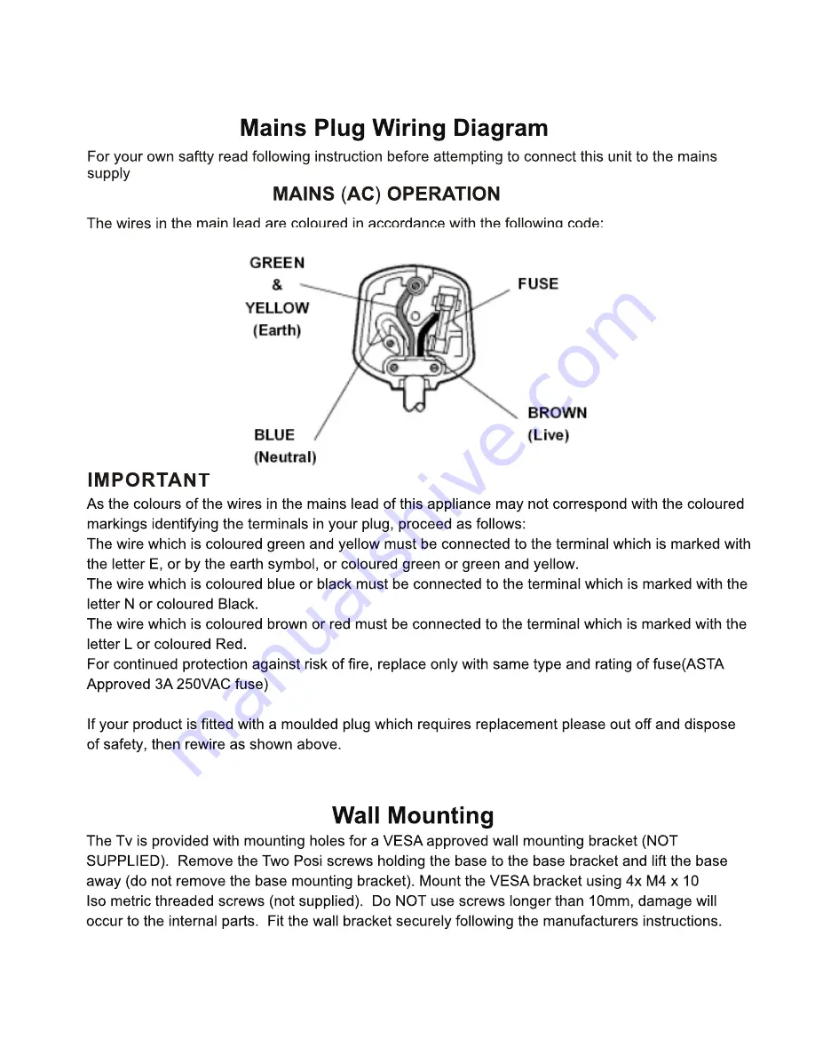 Akura ATL1930W-HD Instruction Manual Download Page 20