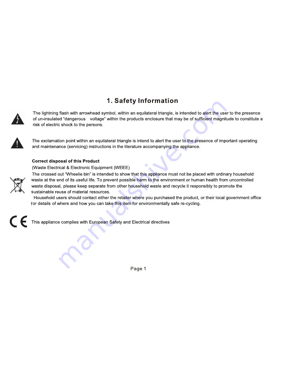 Akura AX1515W-ID Instruction Manual Download Page 3