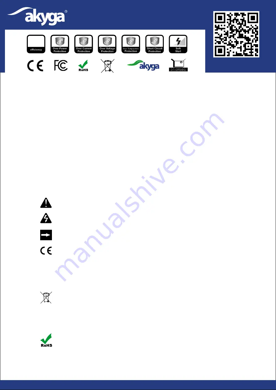 Akyga AK-ND-59 User Manual Download Page 1