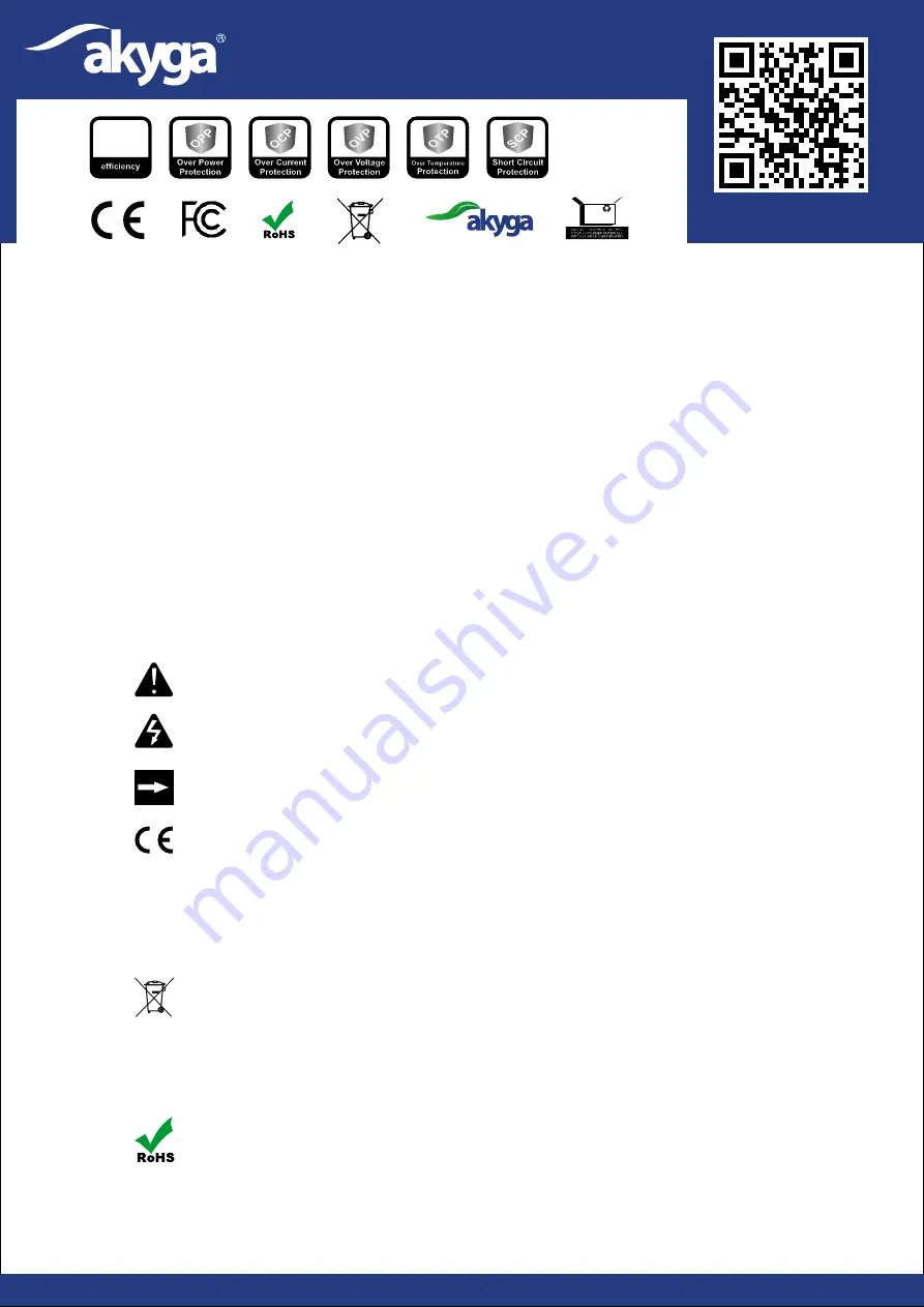 Akyga AK-TB-04 User Manual Download Page 1