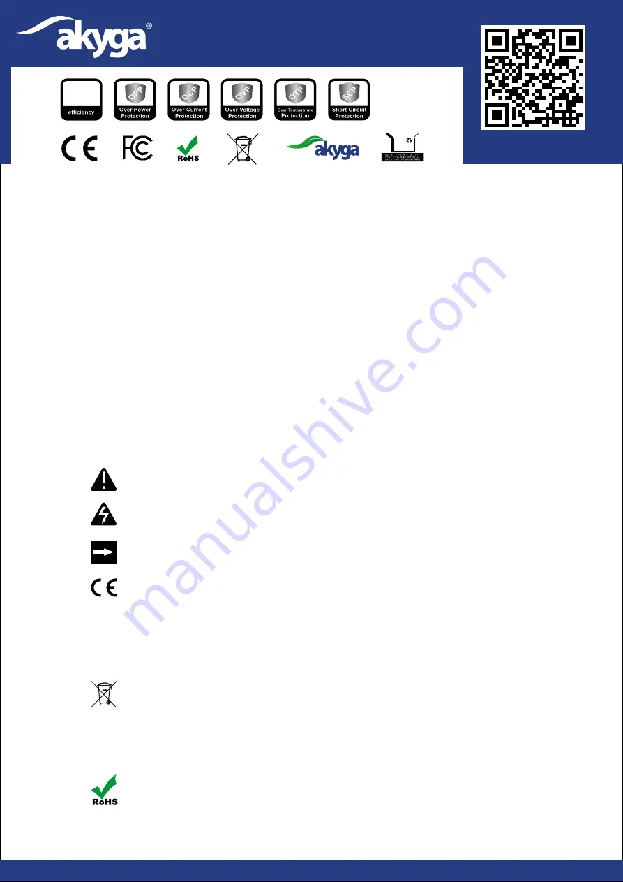 Akyga AK-TB-07 User Manual Download Page 1