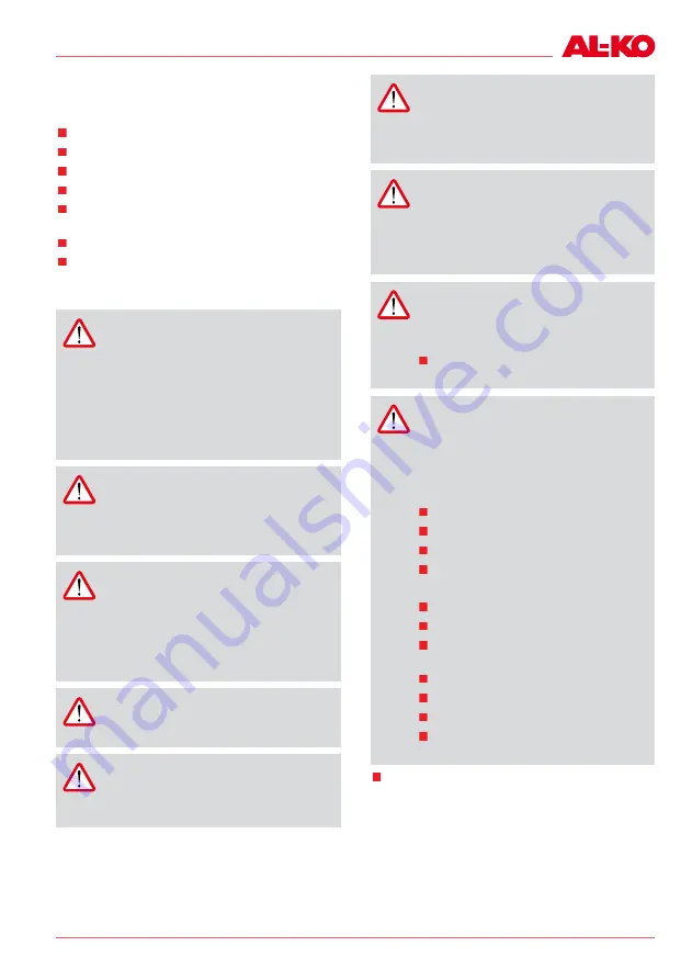 AL-KO 112 449 Instructions For Use Manual Download Page 77