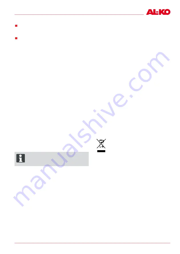 AL-KO 112 449 Instructions For Use Manual Download Page 99