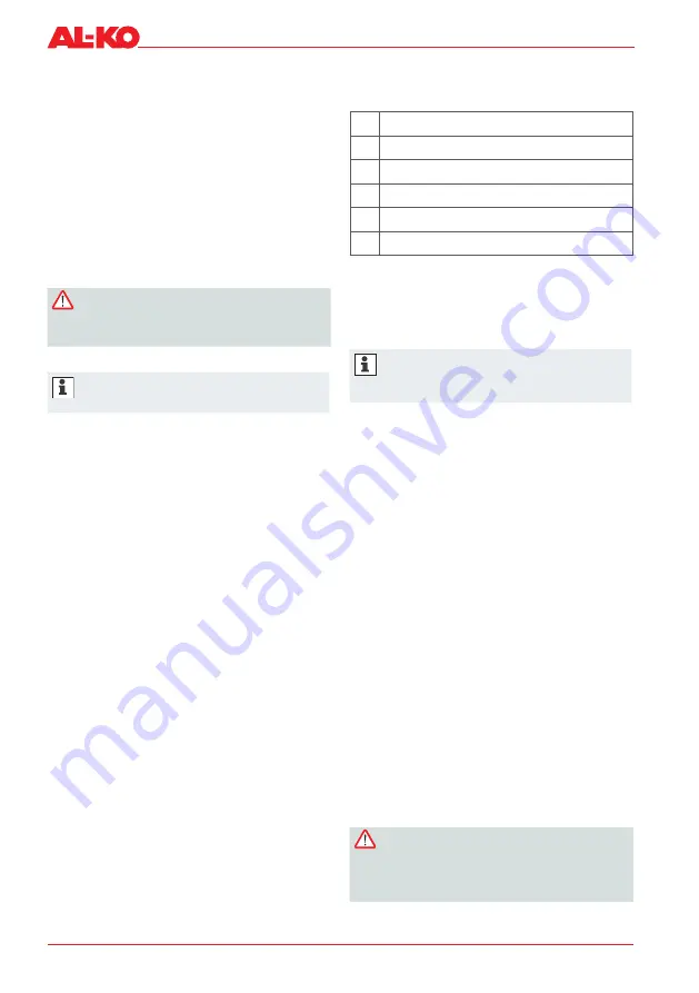 AL-KO 112 588 User Manual Download Page 12