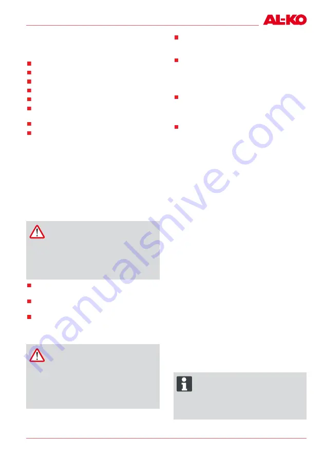 AL-KO 112 837 Original Instructions For Use Download Page 95