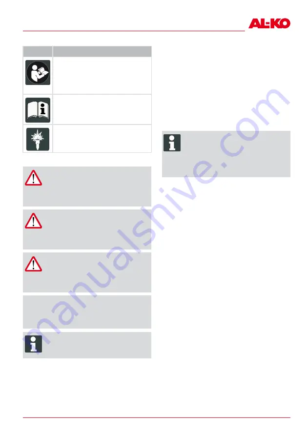 AL-KO 113691 Translation Of The Original Instructions For Use Download Page 9