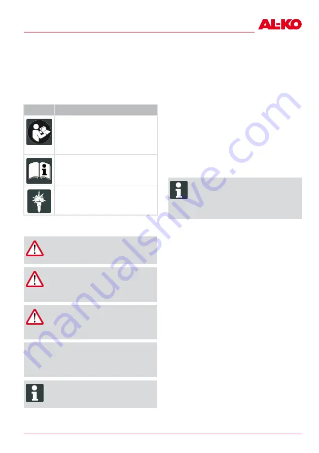 AL-KO 113691 Translation Of The Original Instructions For Use Download Page 179