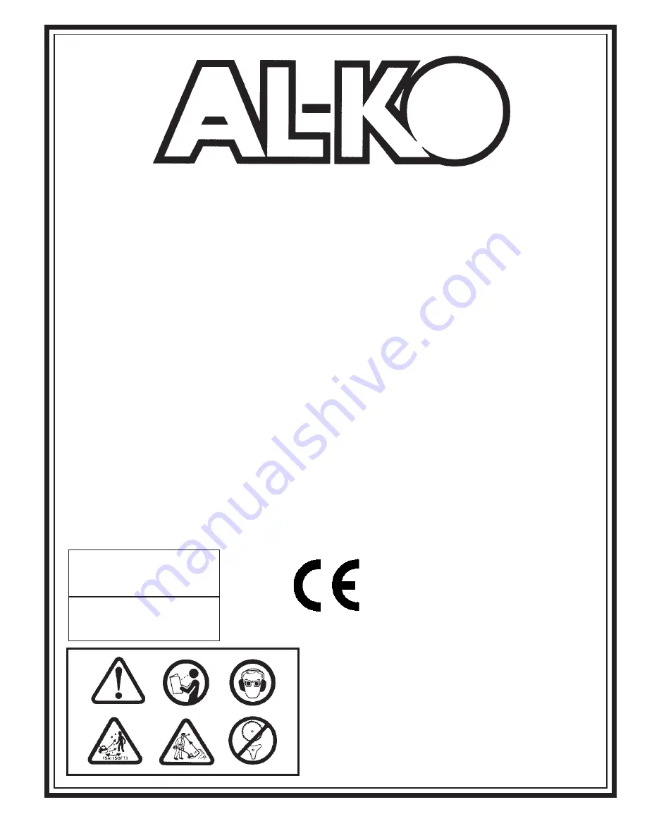 AL-KO 16029 Скачать руководство пользователя страница 1