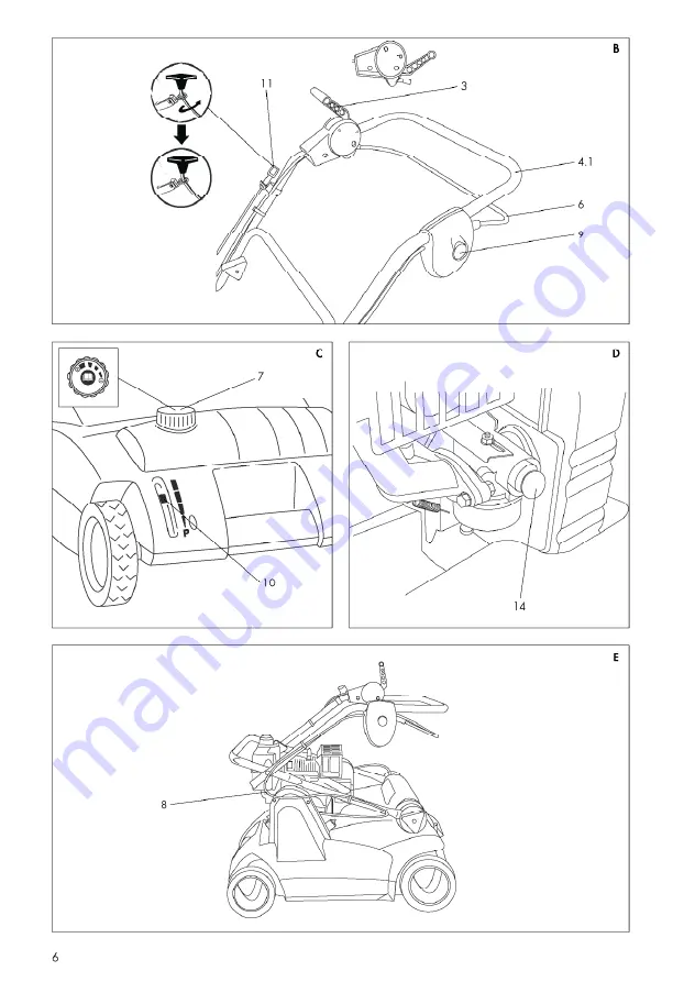 AL-KO 4000 VB Manual Download Page 6