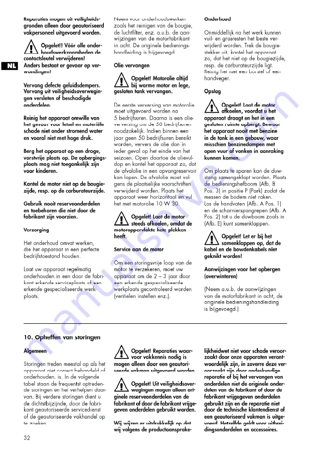 AL-KO 4000 VB Manual Download Page 32