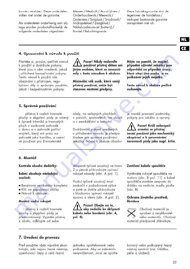 AL-KO 4000 VB Manual Download Page 35