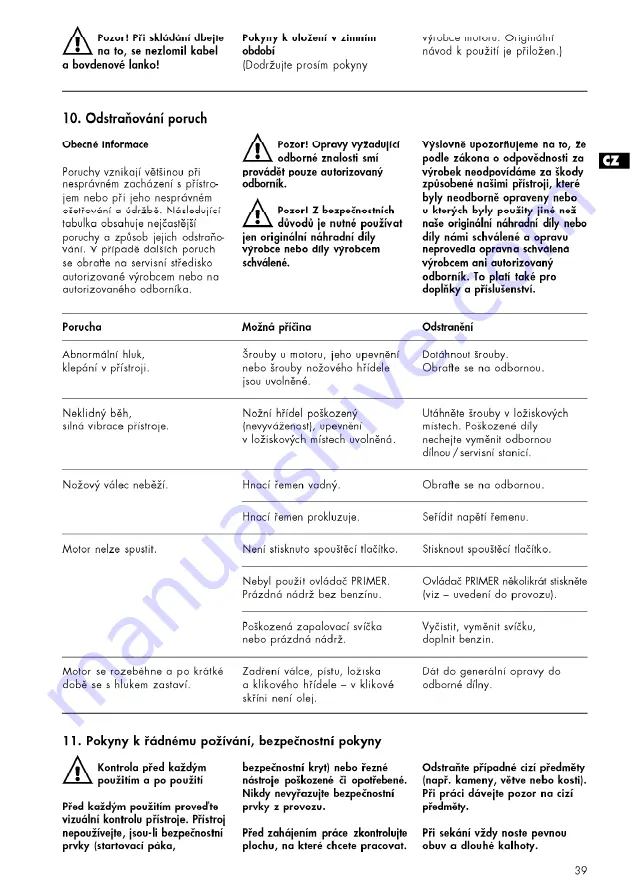 AL-KO 4000 VB Manual Download Page 39