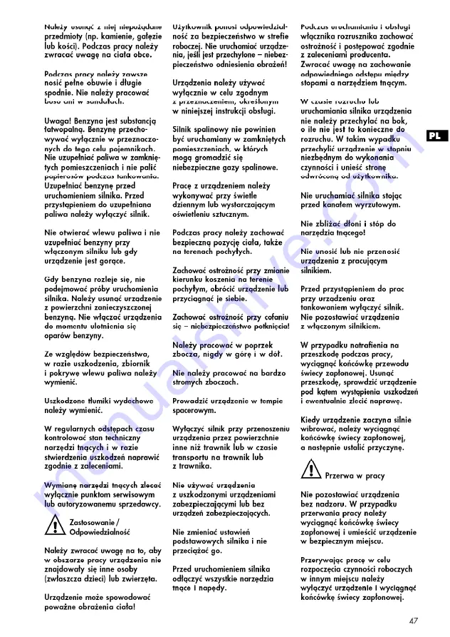 AL-KO 4000 VB Manual Download Page 47