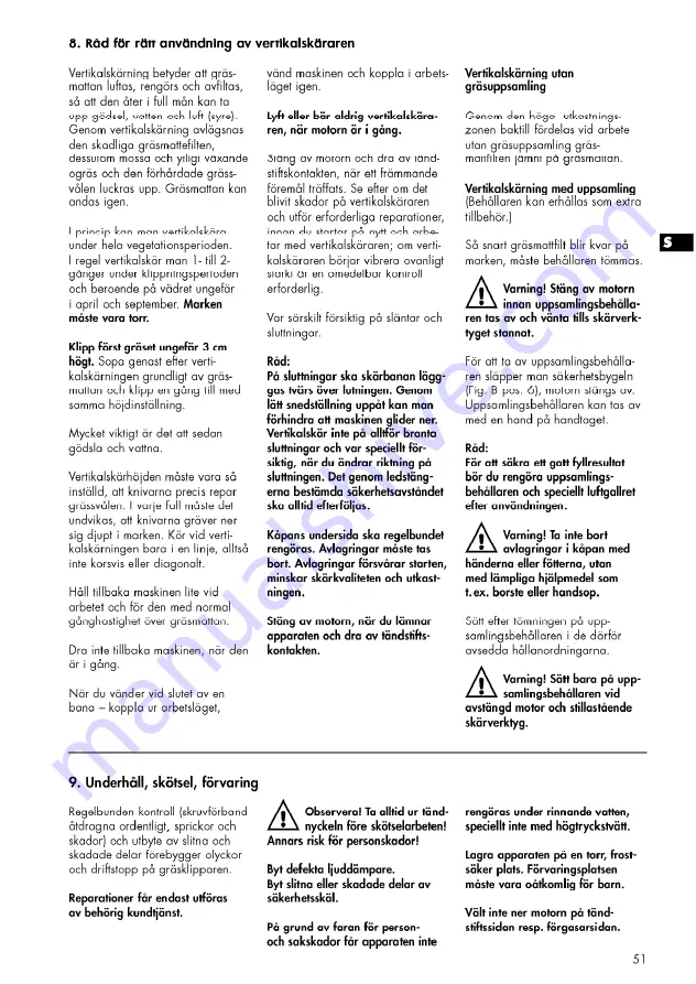 AL-KO 4000 VB Manual Download Page 51