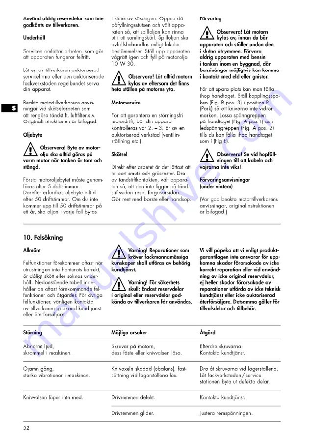 AL-KO 4000 VB Manual Download Page 52