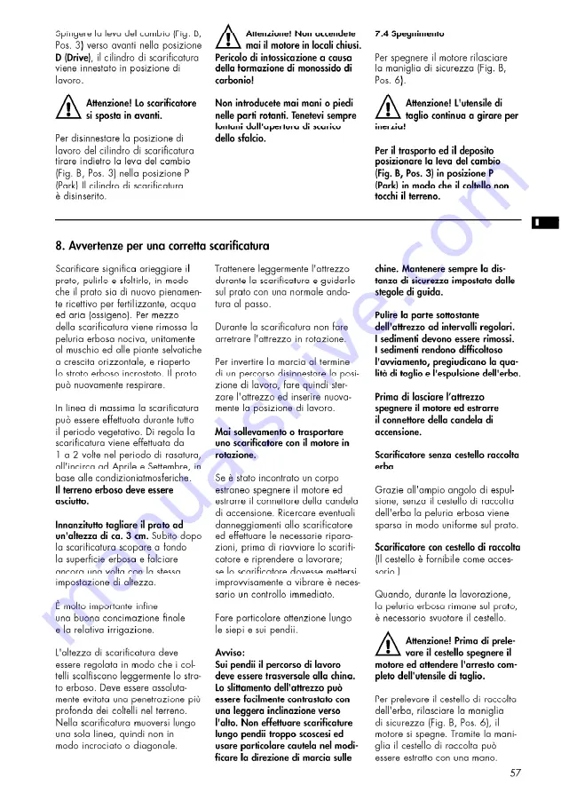 AL-KO 4000 VB Manual Download Page 57