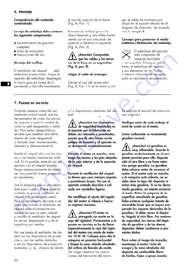 AL-KO 4000 VB Manual Download Page 62