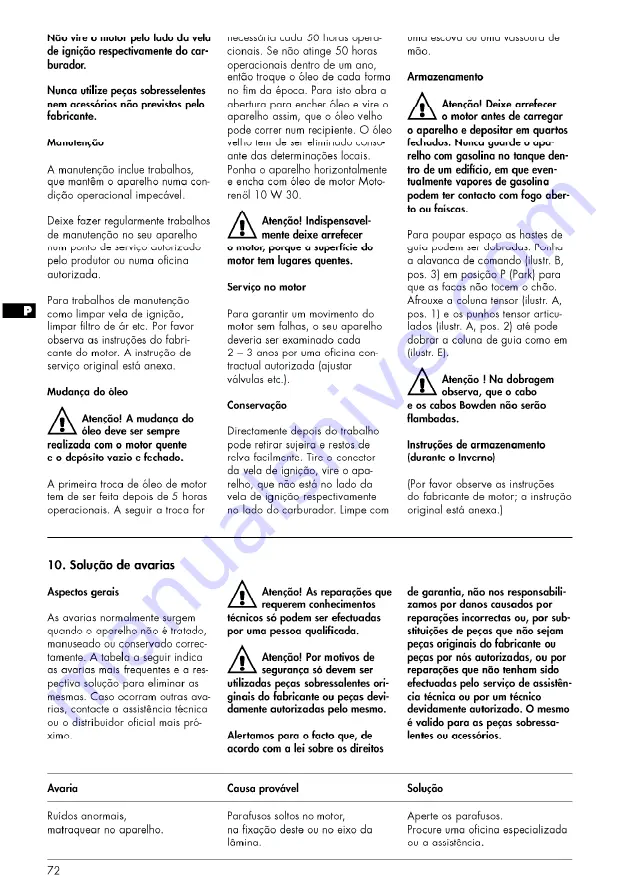 AL-KO 4000 VB Manual Download Page 72